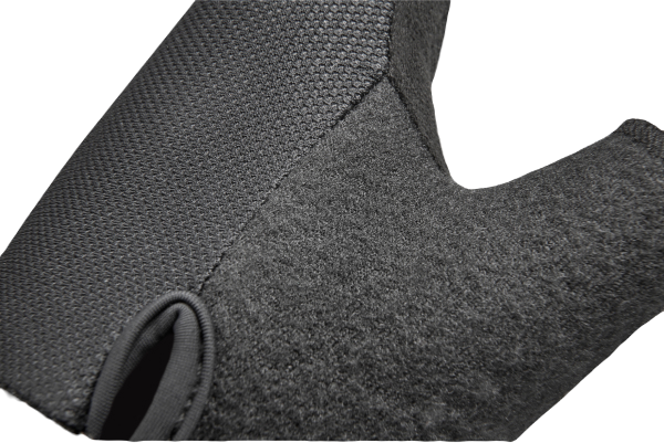 White Adidas Essential Adjustable Gloves (Large) close-up
