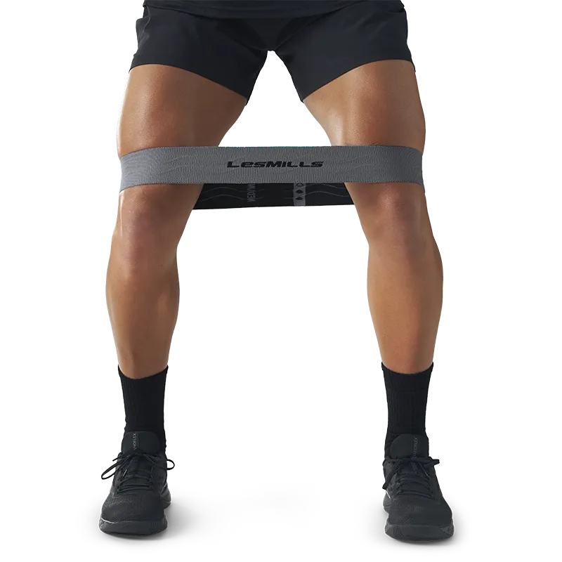 Resistance loop bands in use
