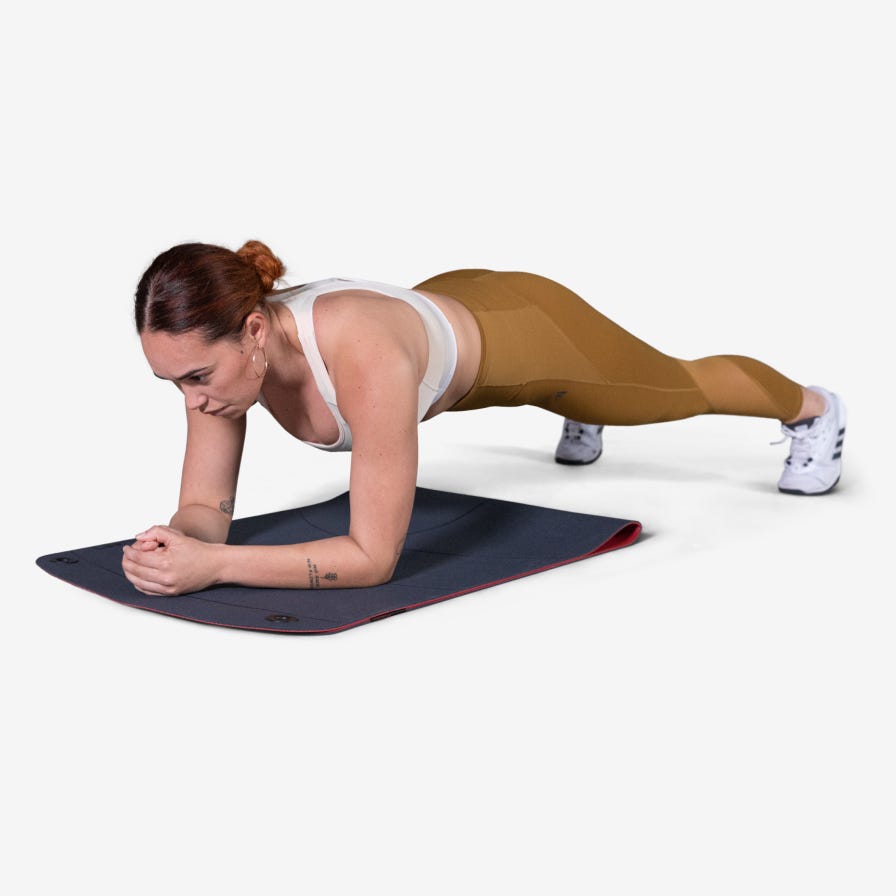 MBX exercise mat in use
