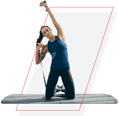 2-sided yoga and exercise mat